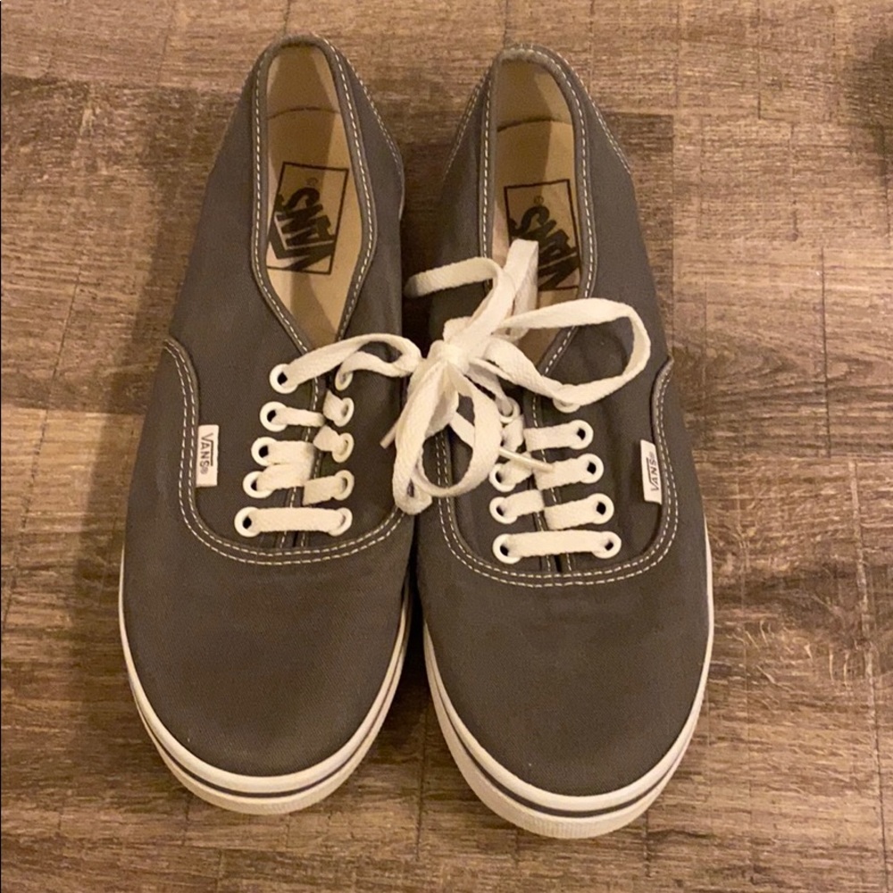 Grey Vans Shoes